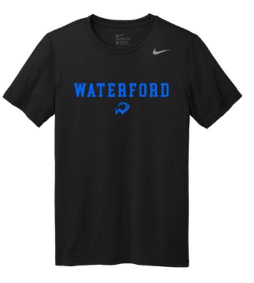 Ladies OR Mens Waterford W Nike Team rLegend Tee (WWR)