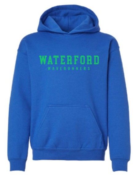 Youth Waterford Waverunners Gildan Heavy Blend Hooded Sweatshirt (WWR)