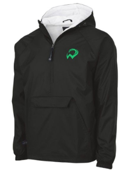 Youth Embroidered W Charles River Classic Solid Pullover (WWR)