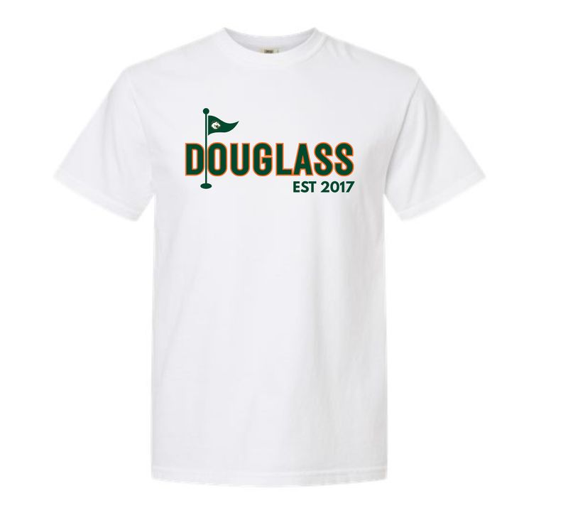Adult Douglass Est 2017 Comfort Colors Garment-Dyed Heavyweight Short or Long Sleeve Tee (FDG)