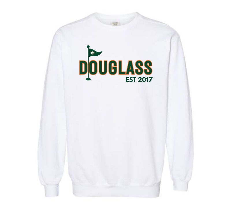 Adult Douglass Est 2017 Comfort Colors Garment-Dyed Sweatshirt (FDG)