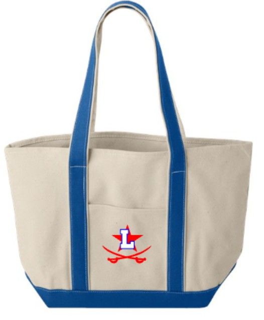 Lafayette Logo Large Boater Tote (LDT)