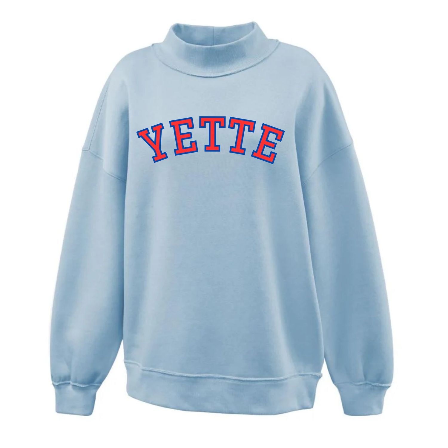 YETTE Applique Mockneck (LDT)