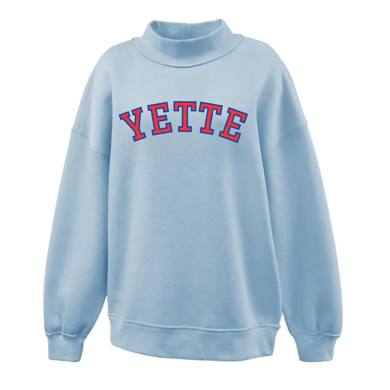 YETTE Applique Mockneck (LDT)