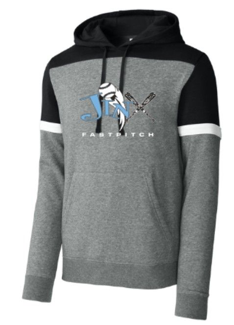 Adult Sport-Tek® Drive Fleece Colorblock Jinx Logo Hoodie (JFP)