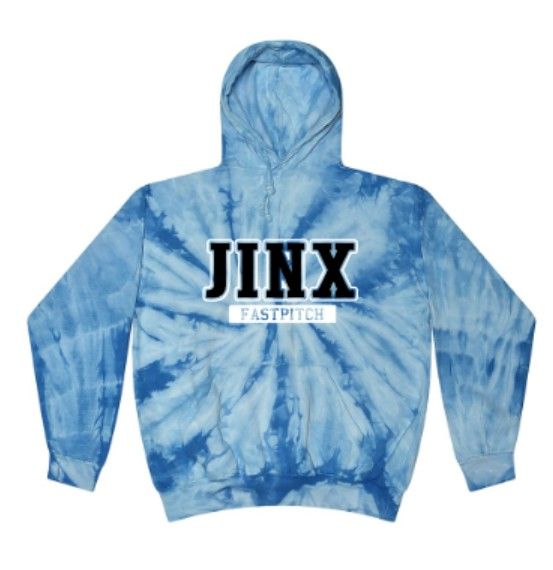 Adult Jinx Fastpitch Tie Dye Hooded Sweatshirt (JFP)