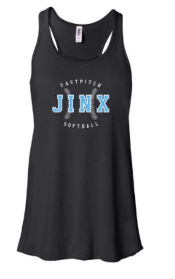 Ladies Jinx Fastpitch Softball Bella + Canvas® Flowy Racerback Tank (JFP)