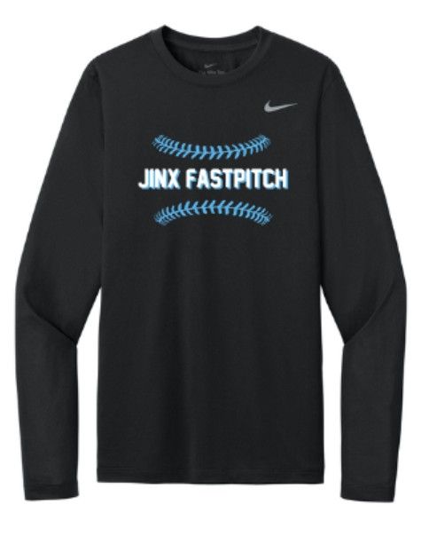Adult Jinx Fastpitch Stitches Nike Team rLegend Long Sleeve Tee (JFP)