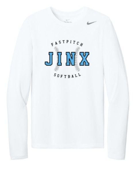 Adult Jinx Fastpitch Softball Nike Team rLegend Long Sleeve Tee (JFP)