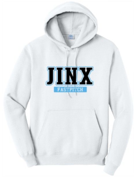 Adult Jinx Fastpitch Port &amp; Co™ TALL Core Fleece Pullover Hooded Sweatshirt (JFP)