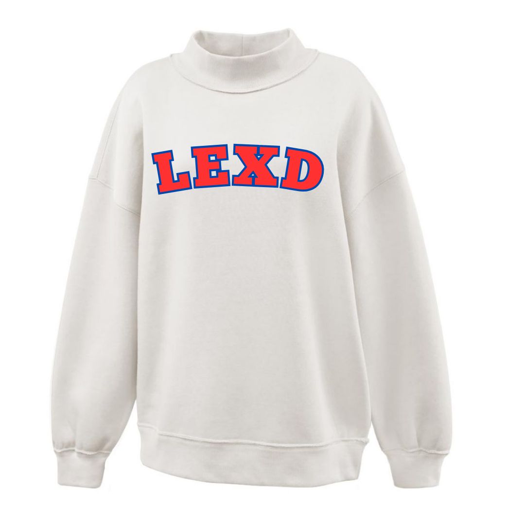 LEXD Applique Cream Mockneck (LEXD)