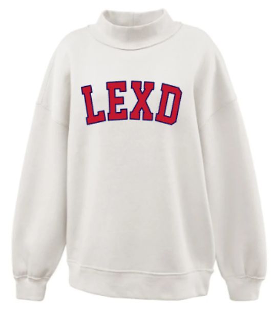 Ladies LEXD Applique Mockneck (LEXD)