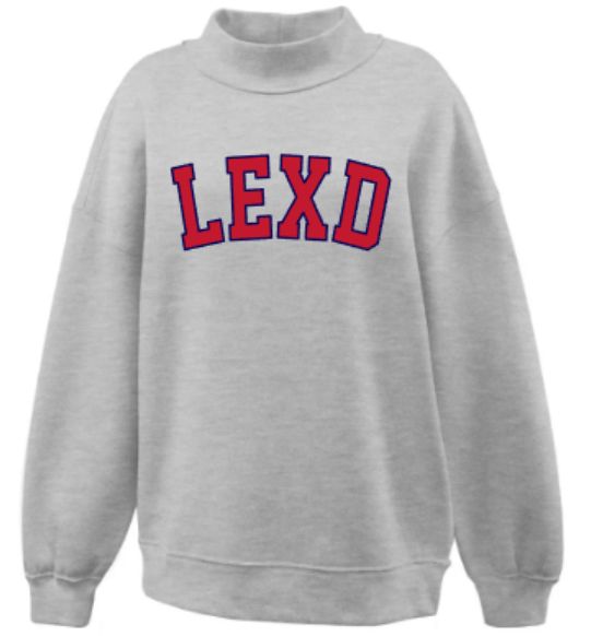 Ladies LEXD Applique Mockneck (LEXD)
