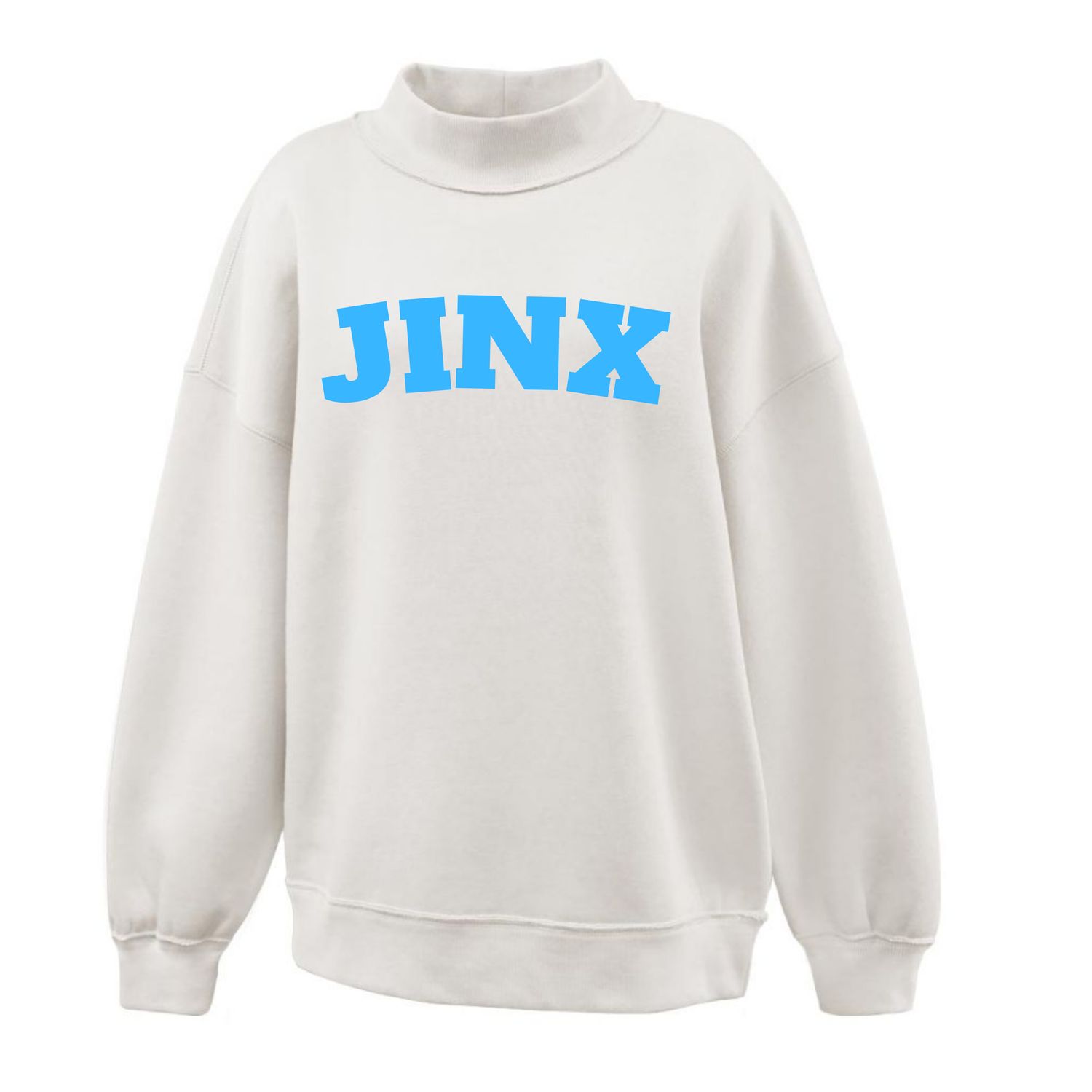 Jinx Applique Cream Mockneck (JFP)