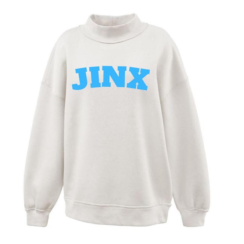 Jinx Applique Cream Mockneck (JFP)