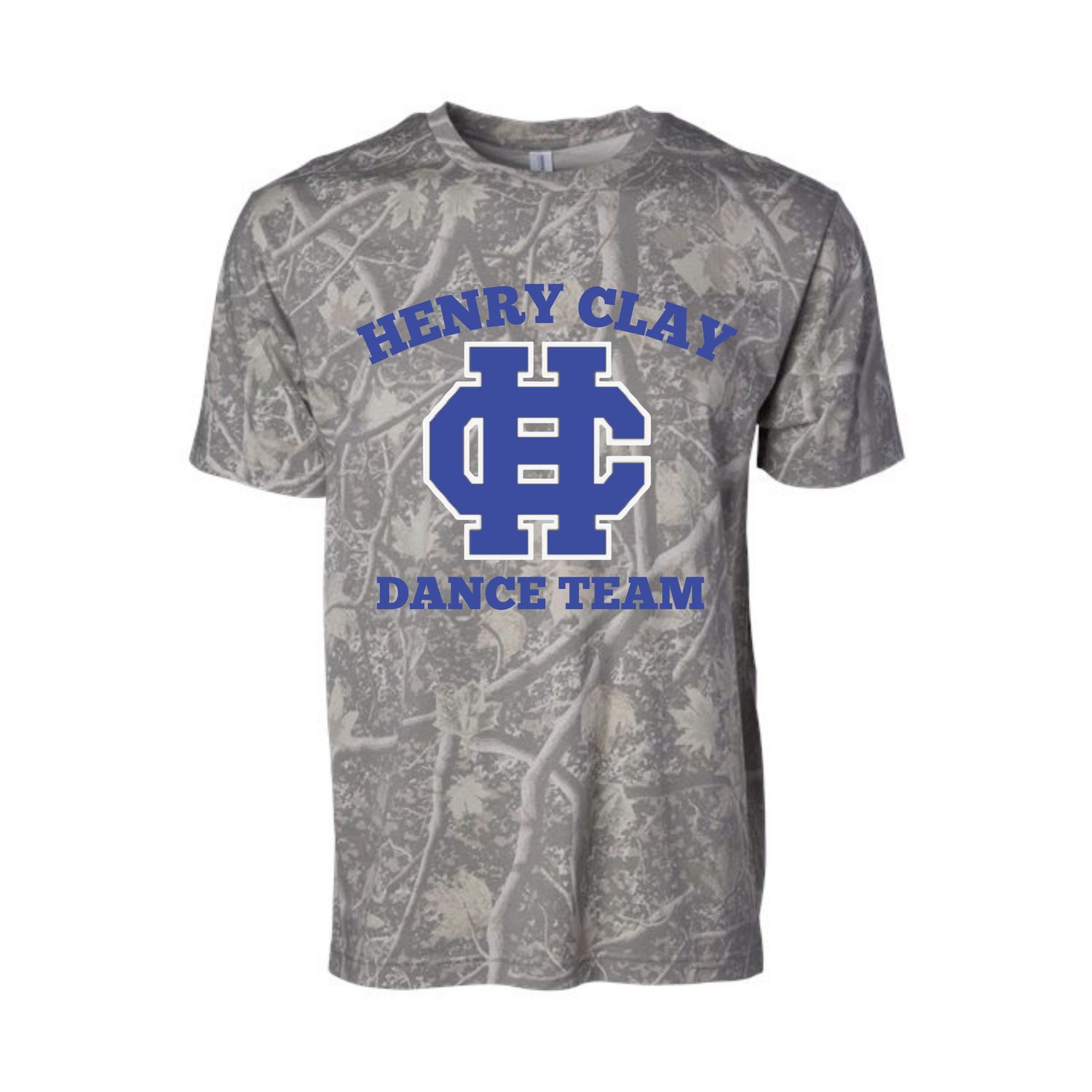 Adult Henry Clay Dance Team Camo Short Sleeve Tee (HCDT)