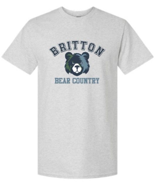 Youth or Adult Britton Bear Country Gildan Short Sleeve T-Shirt (MEB)