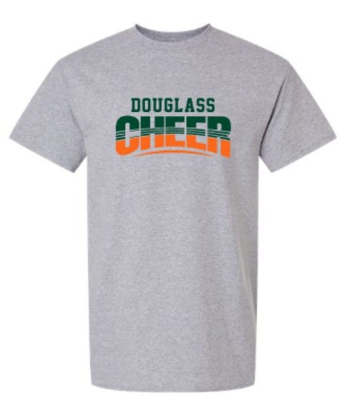 Youth or Adult Douglass Cheer Gildan Short Sleeve Tee (FDHSC)