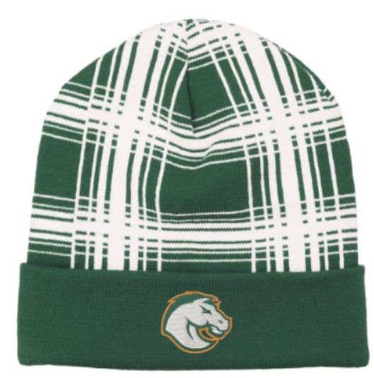 Douglass Logo Plaid Beanie (FDDT)