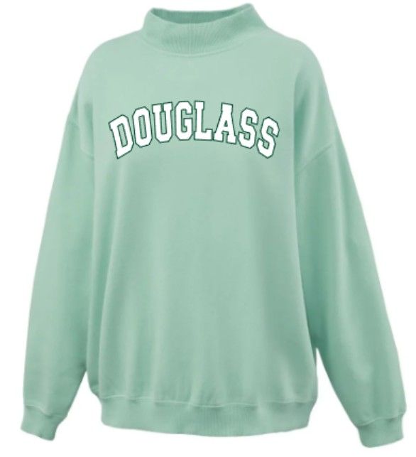 DOUGLASS Applique Saltwash Mockneck (FDHSC)