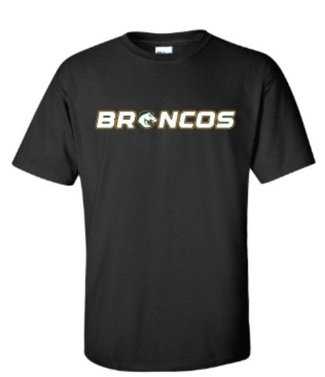 Youth or Adult Broncos Short or Long Sleeve Tee (FDGS)