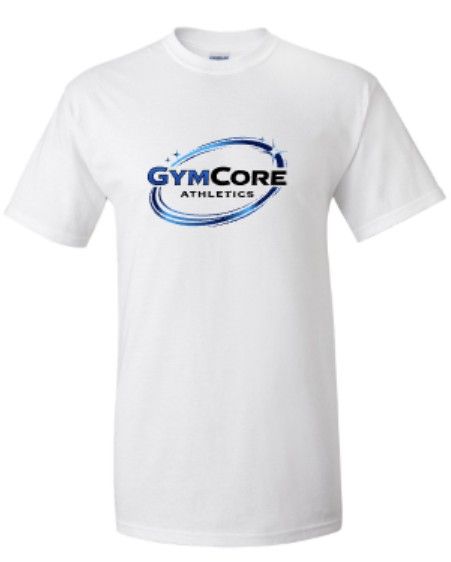 Youth or Adult GymCore Athletics Short OR Long Sleeve Tee (GCA)