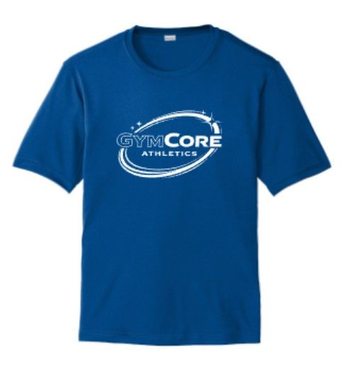 Youth, Ladies or Adult GymCore Athletics Sport-Tek® PosiCharge® Competitor™ Short Sleeve Tee (GCA)