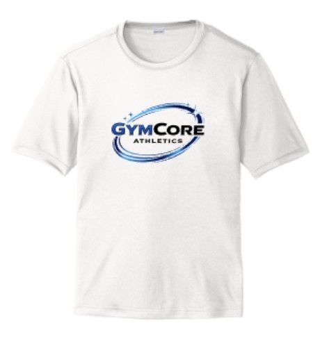 Youth, Ladies or Adult GymCore Athletics Sport-Tek® PosiCharge® Competitor™ Short Sleeve Tee (GCA)