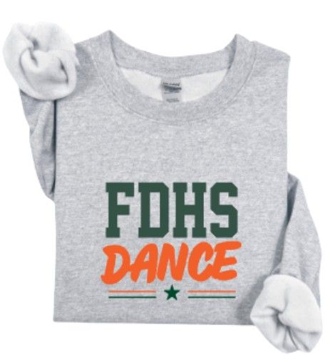 Adult FDHS DANCE Gildan Sweatshirt (FDDT)