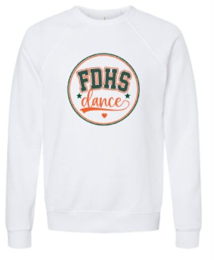 Adult FDHS Dance Bella + Canvas Sweatshirt (FDDT)