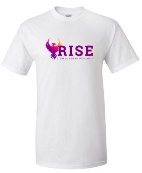 Adult RISE Logo Gildan Short Sleeve Tee