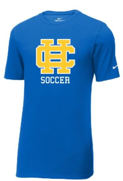 Adult HC Logo Soccer Nike Dri-FIT Cotton/Poly Tee (HCGS)