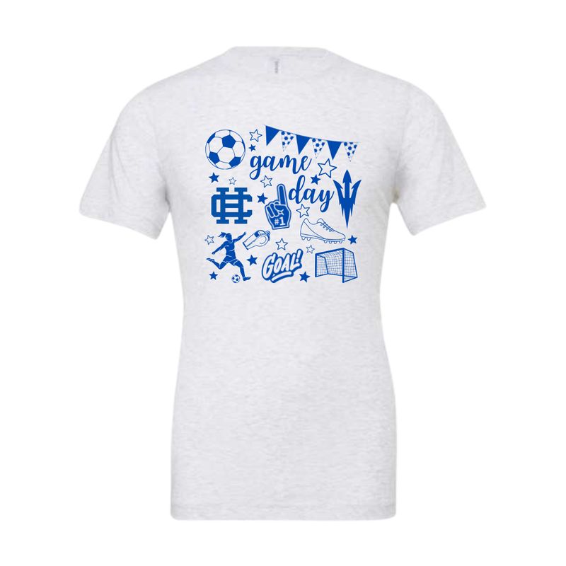 Adult Game Day Short Sleeve Bella + Canvas Jersey Tee (HCGS)