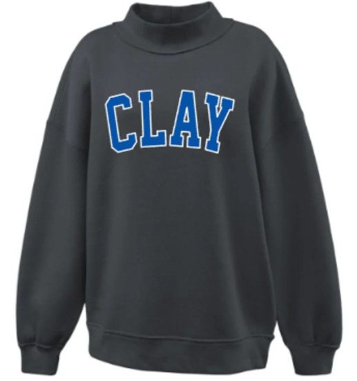 CLAY Applique Mockneck (HCGS)
