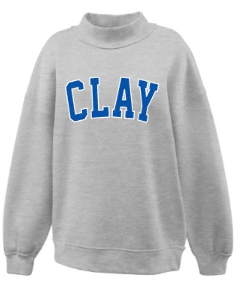 CLAY Applique Mockneck (HCGS)
