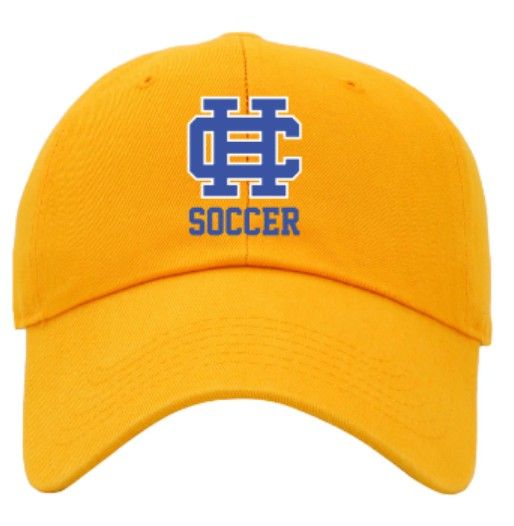 HC Soccer Distressed or Non-Distressed Cap (HCGS)