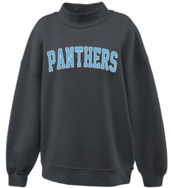 PANTHERS Applique Mockneck (EJHDT)