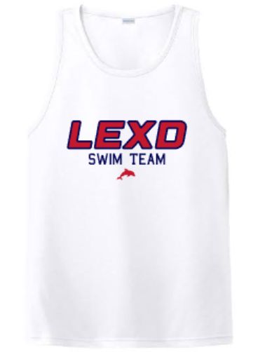 Mens LEXD SWIM TEAM Sport-Tek® PosiCharge® Competitor™ Tank (LEXD)