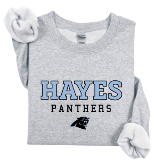 HAYES PANTHERS with Mascot Sweatshirt (EJHDT)