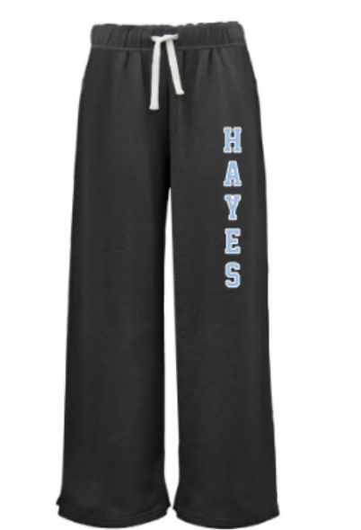 HAYES Wide Leg Ladies Sweatpants (EJHDT)