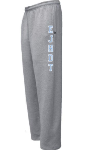 Youth or Adult EJHDT Open Bottom Sweatpants (EJHDT)