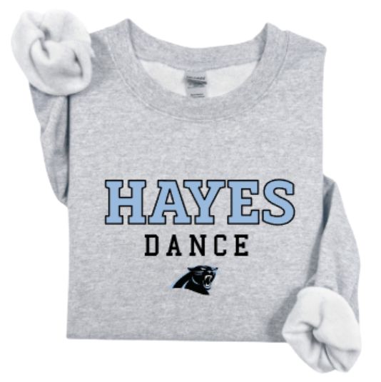 HAYES DANCE with Mascot Sweatshirt (EJHDT)