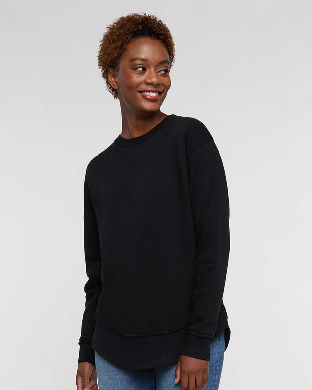 Ladies EDYTHE J. HAYES DANCE LAT Fleece Crewneck Sweatshirt (EJHDT)