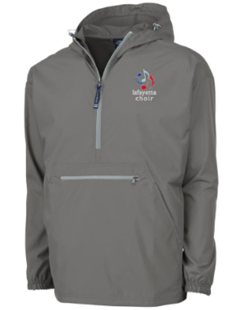 Adult Charles River Pack-N-Go Pullover with Embroidered Lafayette Choir Logo (LC)