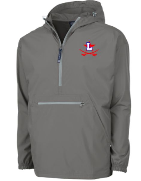 Adult Charles River Pack-N-Go Pullover with Embroidered Lafayette Logo (LC)
