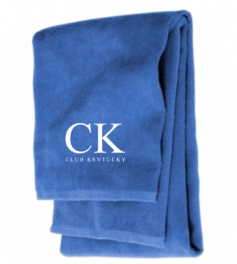 CK Port Authority® Royal Blue Beach Towel (CK)