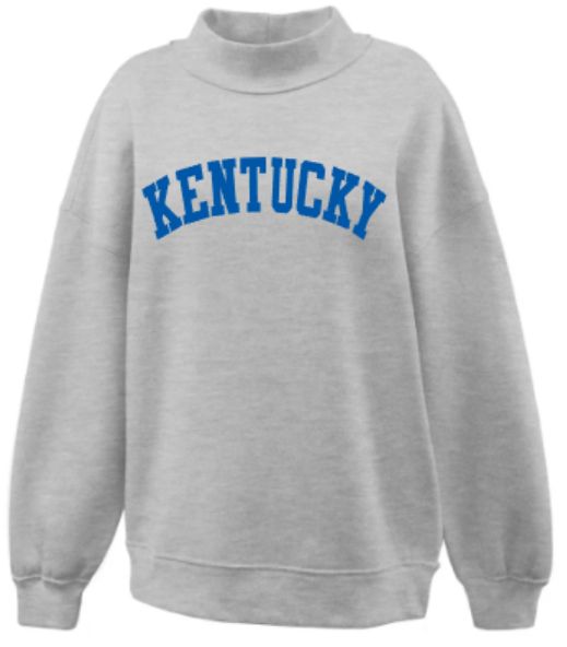 Ladies KENTUCKY Applique Mockneck (CK)
