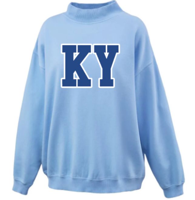 KY Applique Saltwash Mockneck