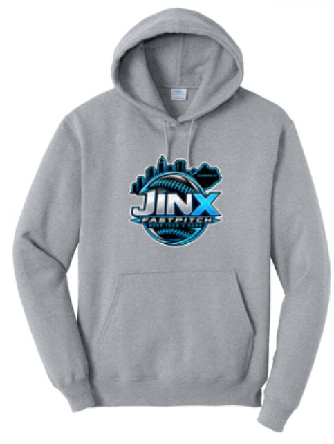 Adult Jinx Fastpitch More Than a Game Port &amp; Co™ TALL Core Fleece Pullover Hooded Sweatshirt (JFP)