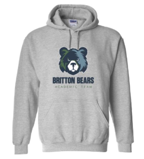 Youth or Adult Britton Bears Academic Team Gildan Heavy Blend Sweatshirt (MEBAT)